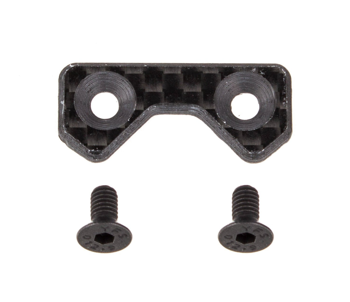 Factory Team RC10 One-Piece Front Carbon Fiber Wing Button