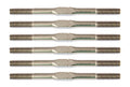 Factory Team Titanium Turnbuckle Set, for RC10B6.1, 3x48mm Silver