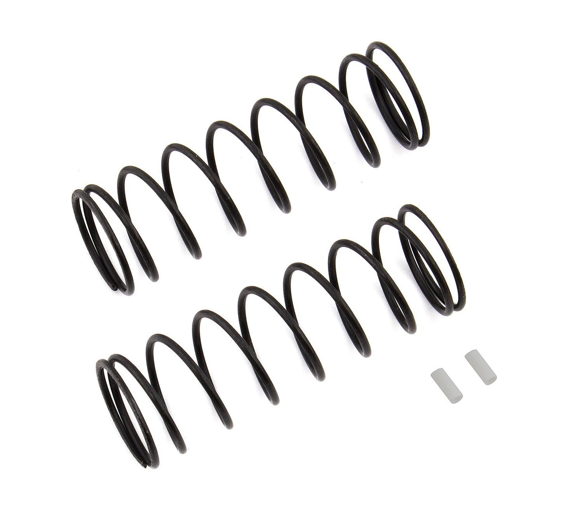Front Springs V2, White, 5.1 lb/in, L70, for RC8B3.1 & RC8B3.1e
