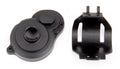 Gear Cover and Motor Guard, Black, Fits: ProSC10, Reflex DB10, and Trophy Rat