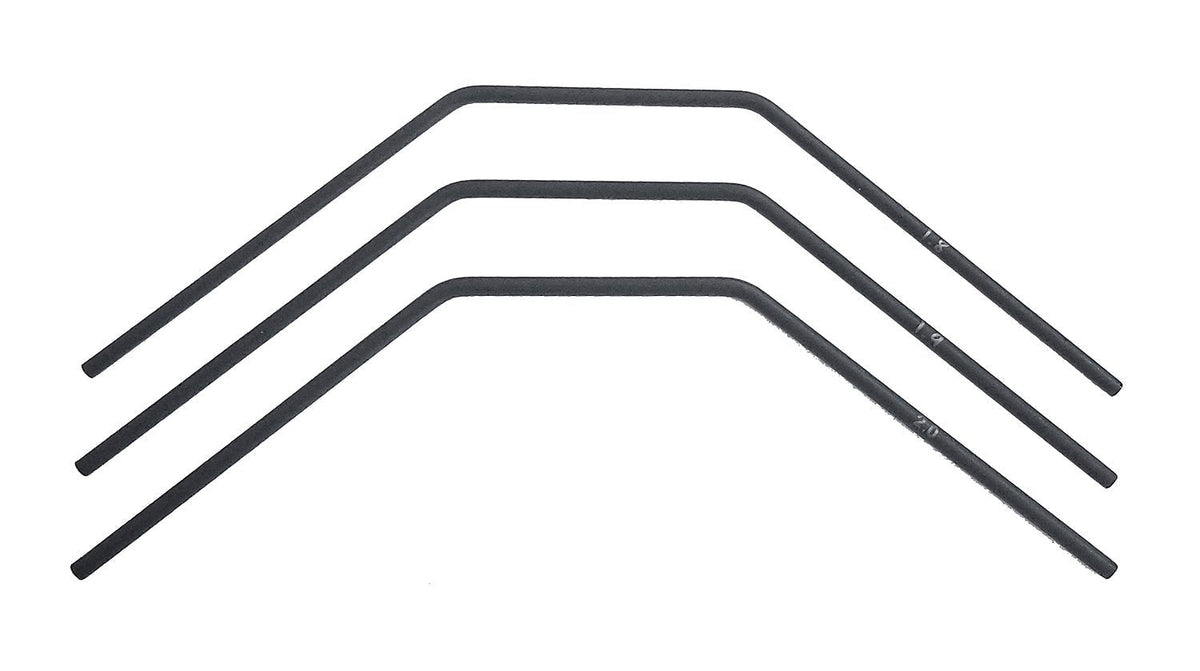 RC10B74.1 Anti-Roll Bar Set, 1.8-2.0mm