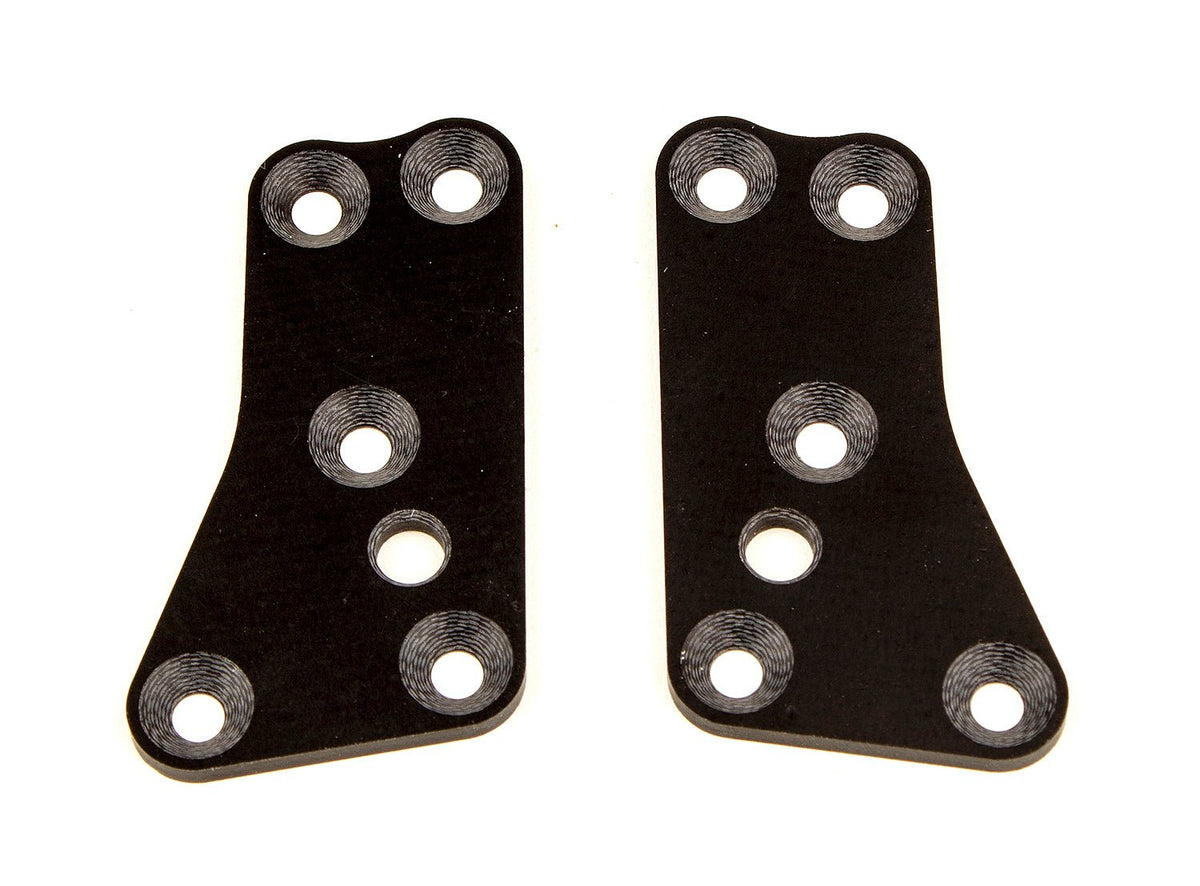 RC8B3.2 Factory Team Upper Suspension Arm Inserts, G10, Front Upper, 2.0mm