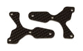RC8B4 Factory Team Front Lower Suspension Arm Inserts, Carbon Fiber, 2mm