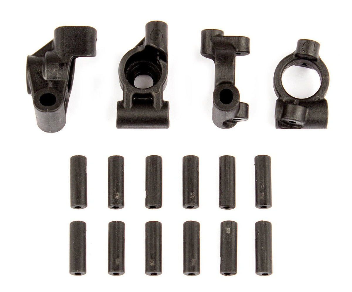Rear Hubs, Caster Blocks, and Inserts, for Reflex 14T or 14B