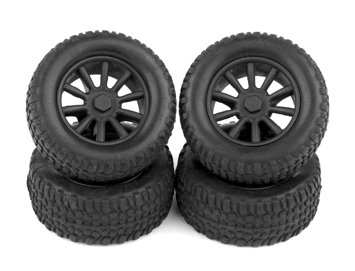 SC28 Wheels and Tires, Mounted