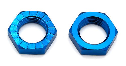 Wheel Nuts, 17mm, Blue