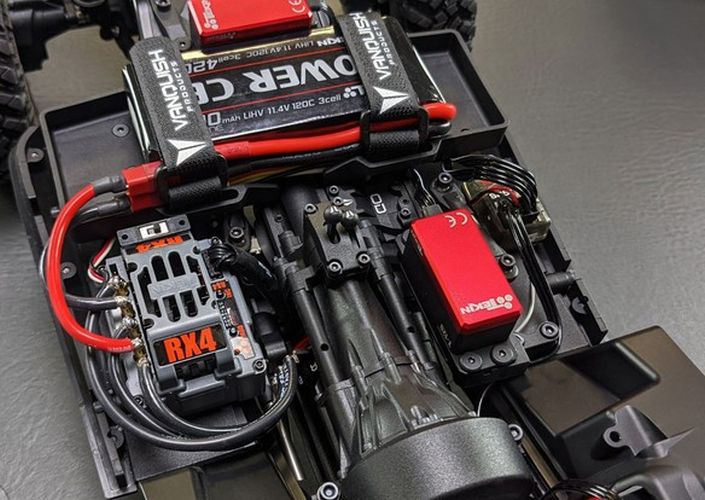 Rx4 Hardbox Waterproof BL Sensored/Sensorless D2 BL ESC