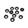 M4 Countersunk Washers (Black Anodized, 10pcs)