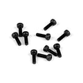 M2x6mm Cap Head Screws (Black, 10pcs)