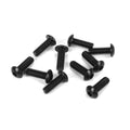 M4x12mm Button Head Screws (Black, 10pcs)