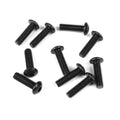 M4x14mm Button Head Screws (Black, 10pcs)