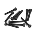 M3x20mm Cap Head Screws (Black, 10pcs)