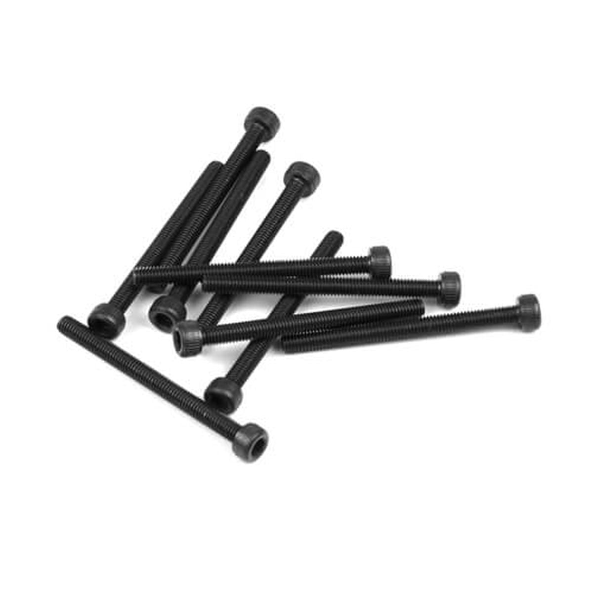 M3x35mm Cap Head Screws (Black, 10pcs)