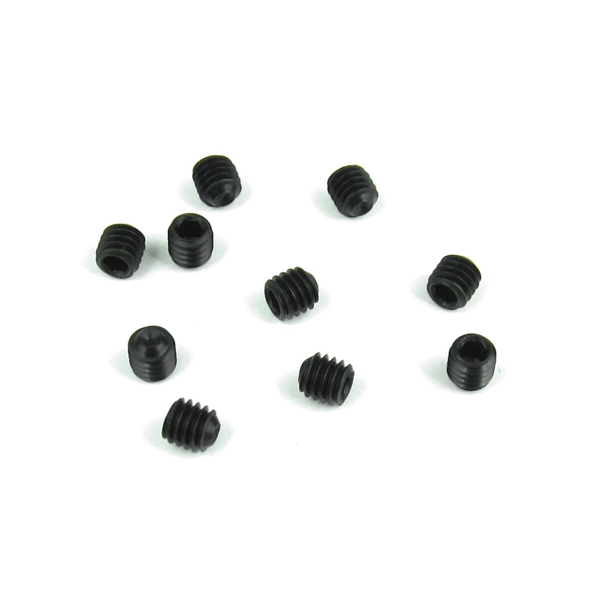 M4x4mm Set Screws (Black, 10pcs)