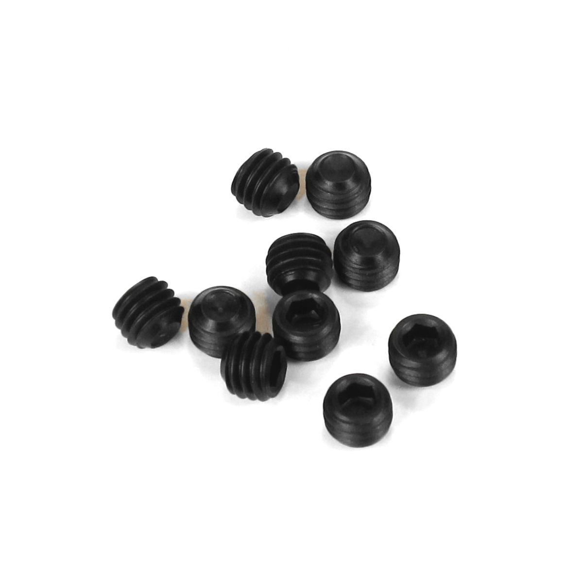 M5x4mm Set Screws (Black, 10pcs)