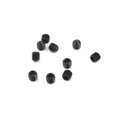 M3x3mm Set Screws (Black, 10pcs)