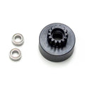 1/8th Clutch Bell (13t, MOD1, Hardened Steel, w/ Bearings)