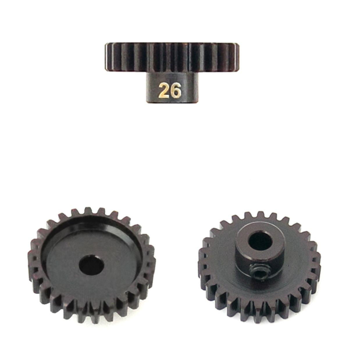 M5 Pinion Gear (26t, MOD1, 5mm Bore, M5 Set Screw)