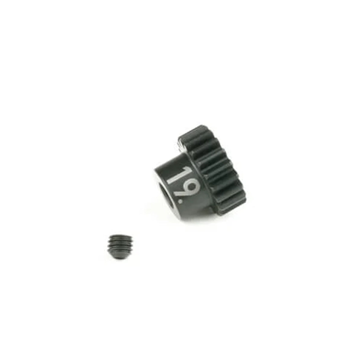 5mm Bore MOD 0.8 Pinion Gear (19T, Hardened Steel, Etched)