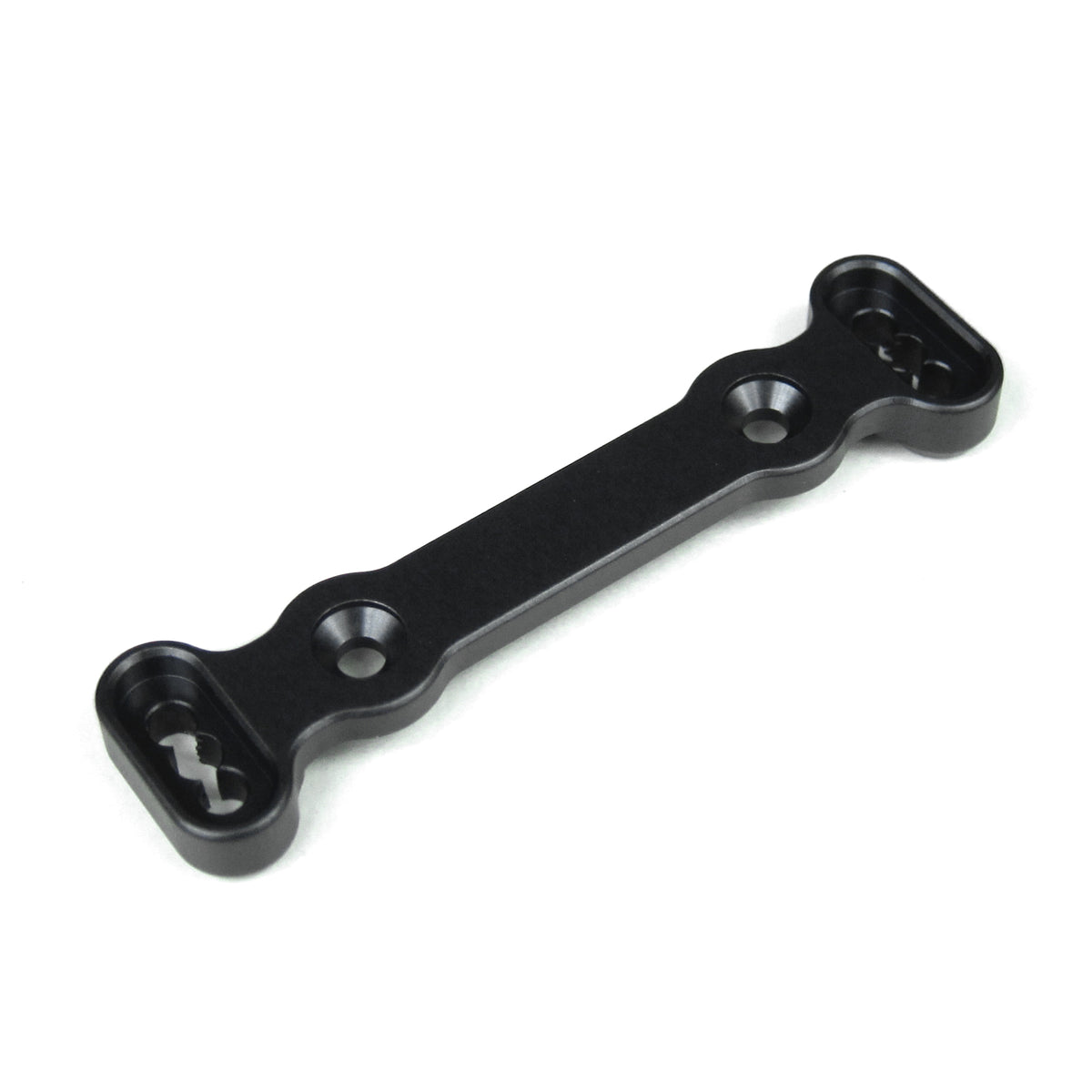 Ackerman Plate (Aluminum, Gun Metal Anodized, EB48)