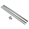 Antenna tube (Universal, w/ Caps, 5pcs)
