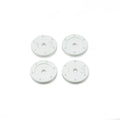 Shock Piston Set (Flat/Flat, all 16mm Shocks, 6x1.3, 4pcs)