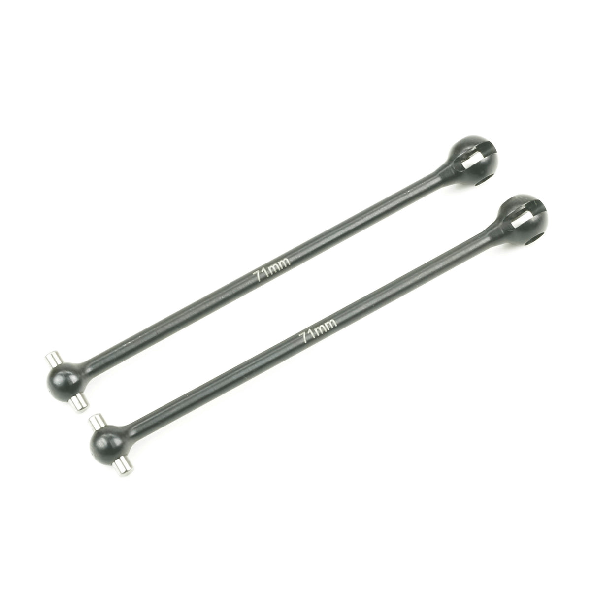 Driveshaft (Rear, Hardened Steel, EB410.2, 2pcs)