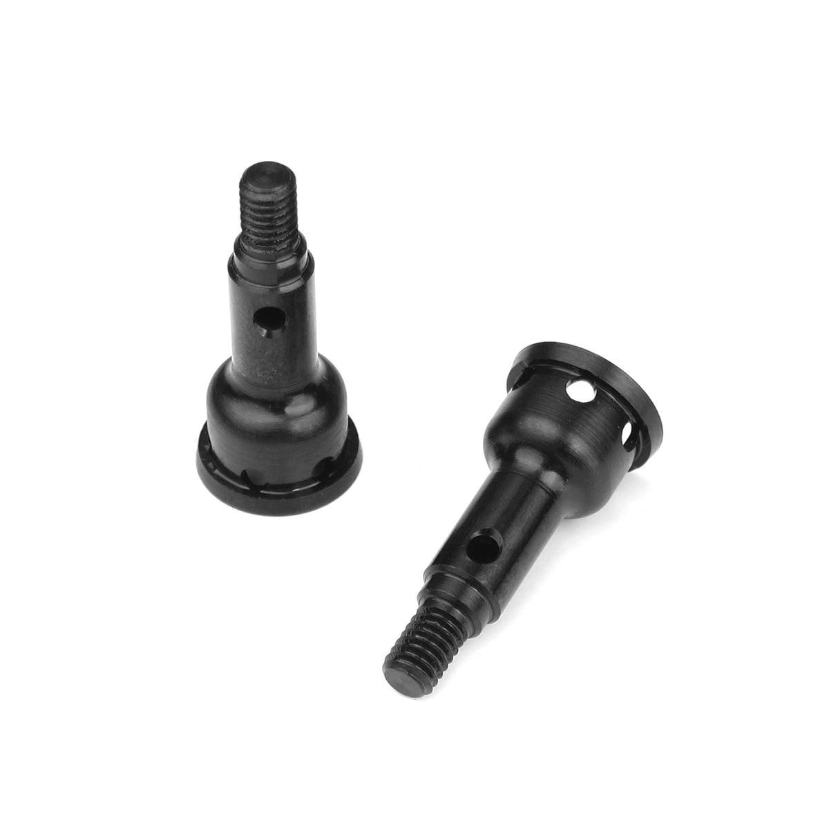 Stub Axles (Front, Hardened Steel, EB410, 2pcs)