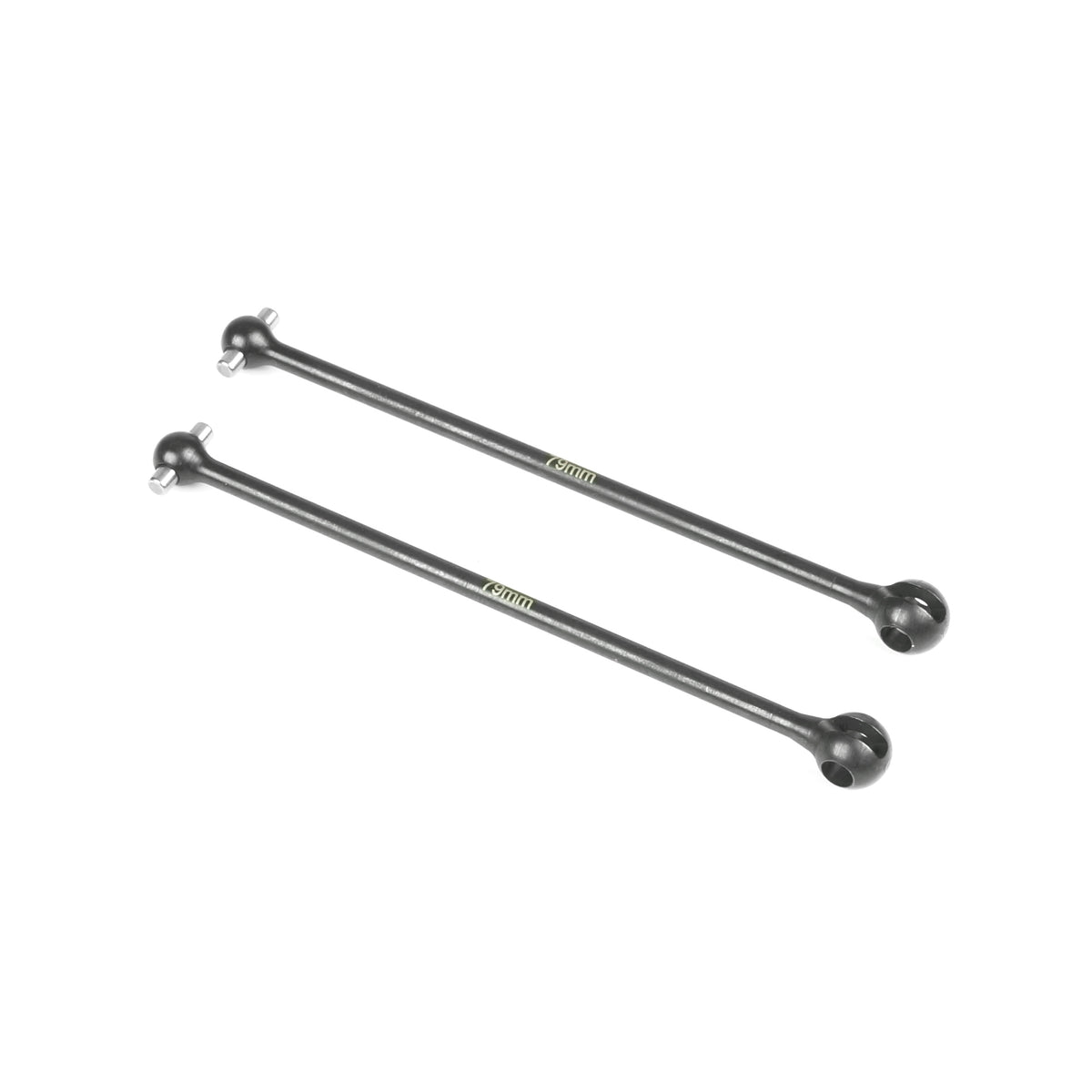 Driveshaft (Front, Hardened Steel, EB410.2, 2pcs)