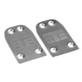 Skid Plate (Rear, Steel, 2.1, 2pcs)