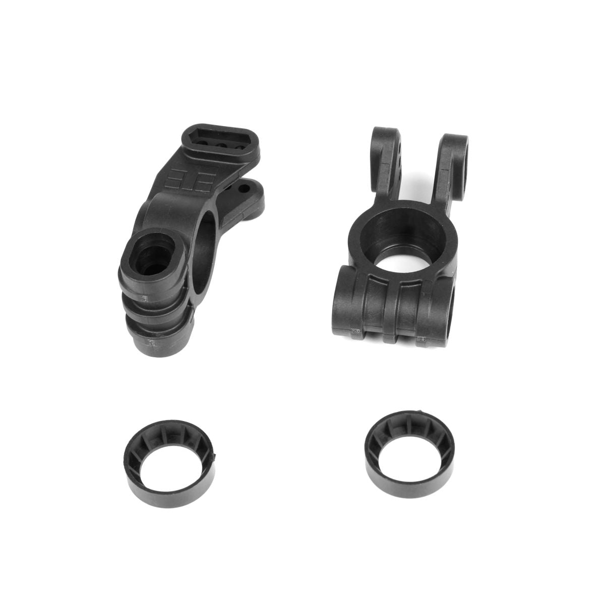 Rear Hubs and Bearing Spacers (L/R, 2.0)