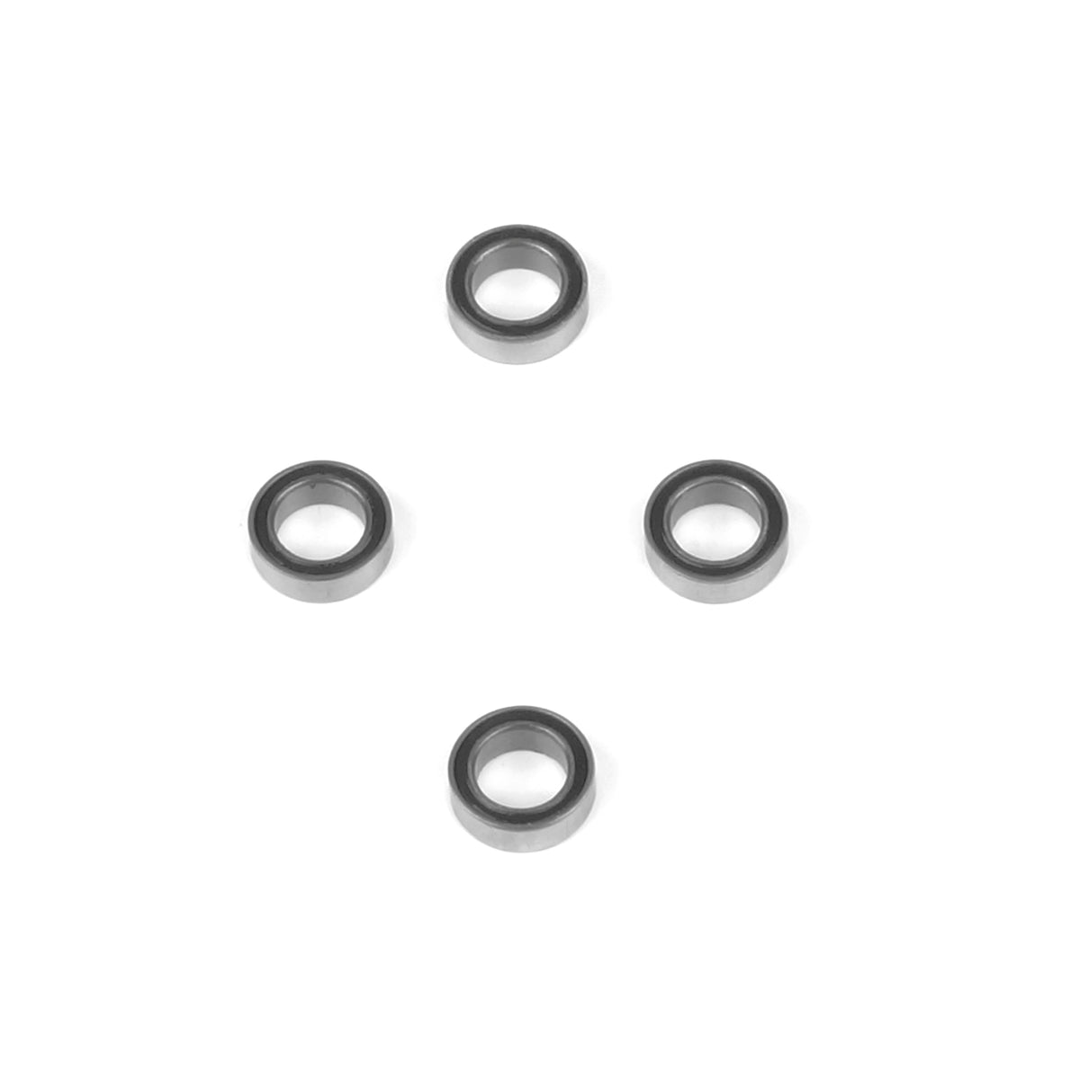 Ball Bearing (5x8x2.5mm, Rubber Shielded, 4pcs)