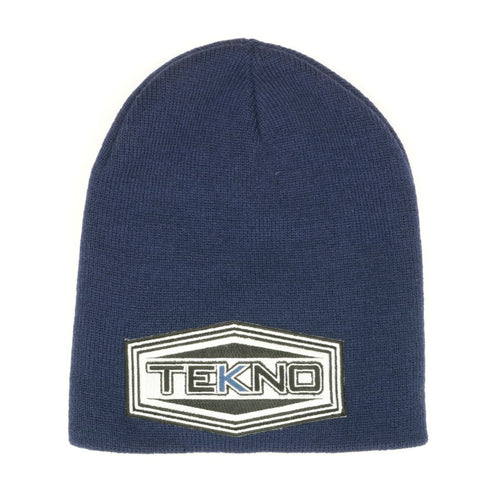 "Patch" Beanie (Navy Blue, one size fits all)