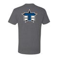 T-Shirt (Classic T Logo, heavy metal heather, L)