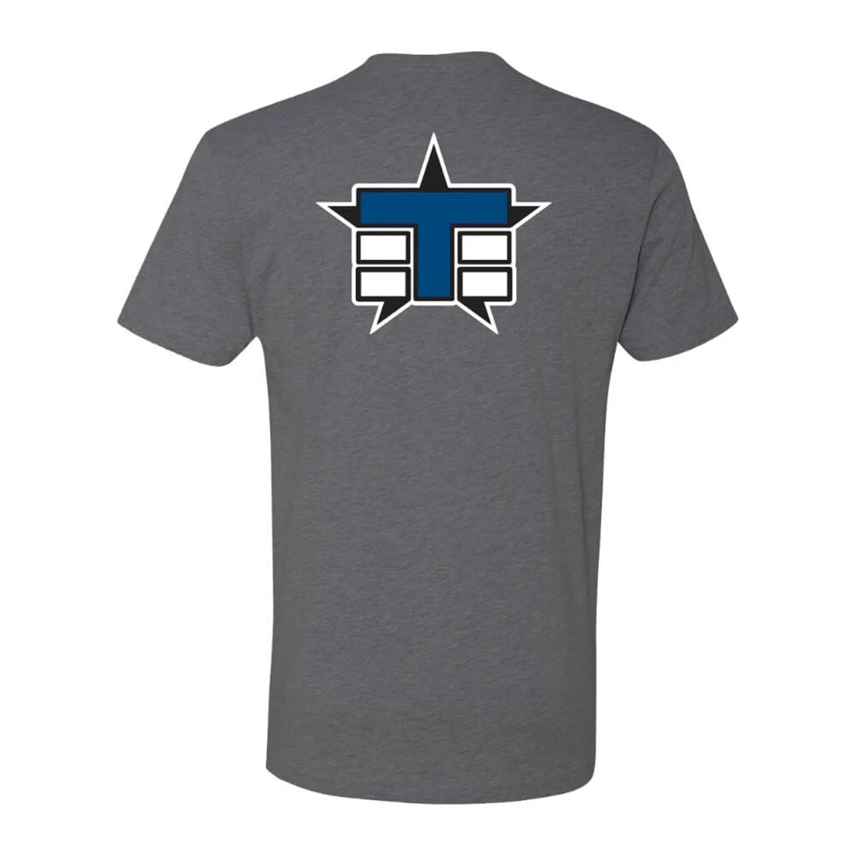 T-Shirt (Classic T Logo, heavy metal heather, L)