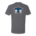 T-Shirt (Classic T Logo, heavy metal heather, XXXL)