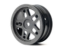 1/10 Whiplash Front 2.2" 12mm Sprint Car Wheels (2) (Green)