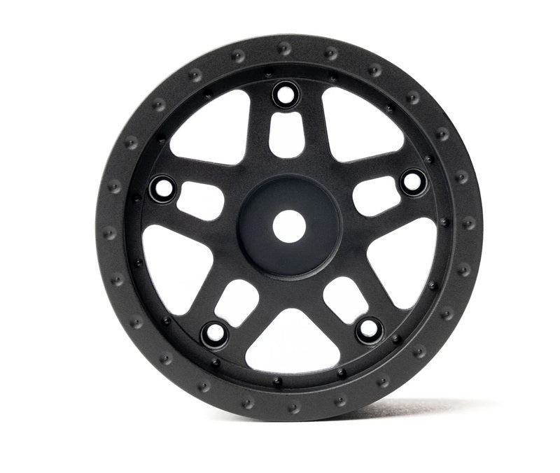 1/10 Whiplash Front 2.2" 12mm Sprint Car Wheels (2) (Green)
