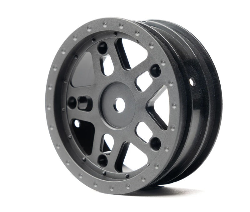 1/10 Whiplash Front 2.2" 12mm Sprint Car Wheels (2) (Pink)