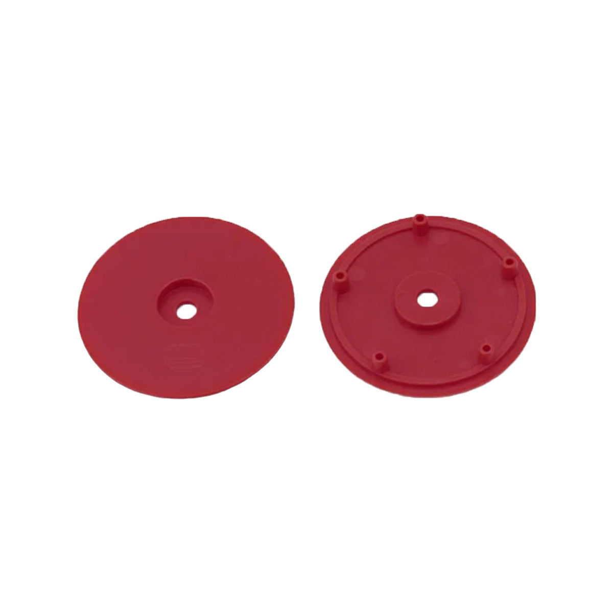 1/10 Whiplash Front 2.2" 12mm Sprint Car Wheels (2) (Red)