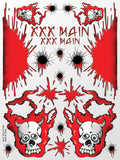 Splatter Cow Sticker Sheet