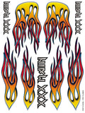 Pro Flames Sticker Sheet